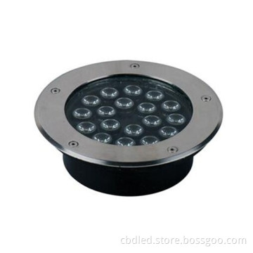 18W LED Buried Light with Six Colors